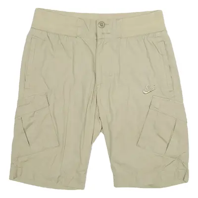 NIKE Mens Cargo Shorts Beige S W30