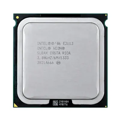 SLBAX Intel Xeon E3113 Dual-Core 3.00GHz 1333MHz FSB 6MB L2 Cache Socket LGA771 Processor