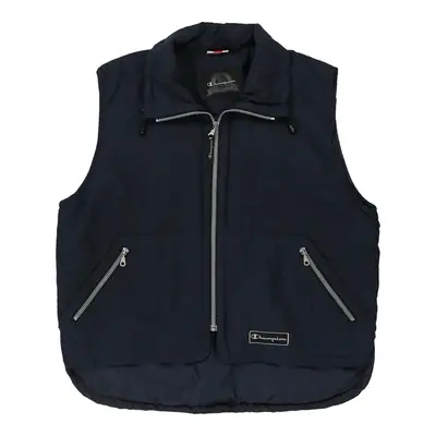 Champion Gilet - Large Navy Polyester