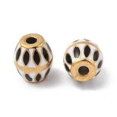 304 Stainless Steel Enamel Beads
