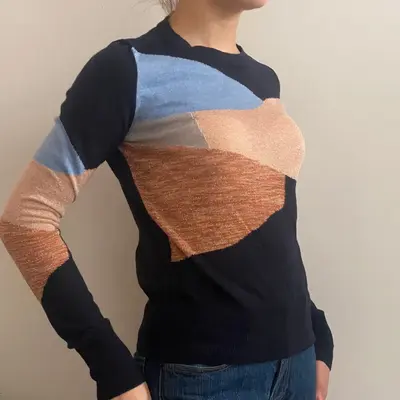 Marella Jumper - Small Multicoloured Virgin Wool