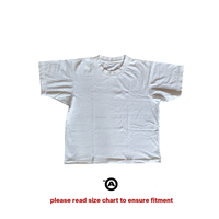 300GSM White Tshirt Cropped