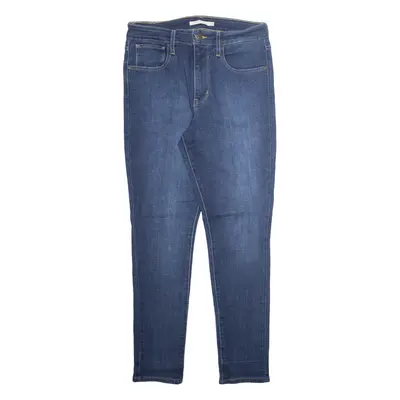 LEVI'S 721 Womens Jeans Blue Regular Tapered Stone Wash W30 L28