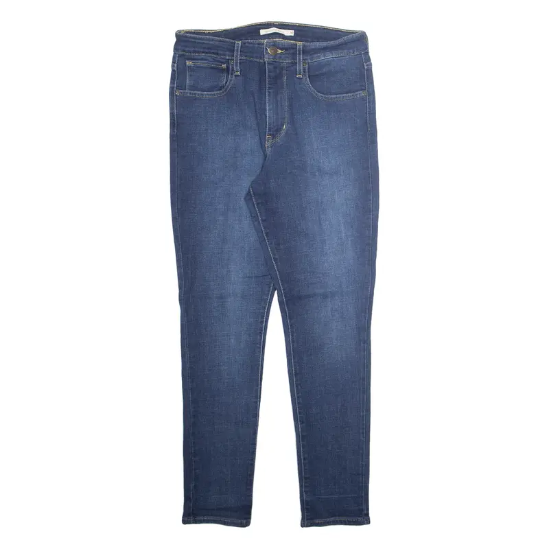 LEVI'S 721 Womens Jeans Blue Regular Tapered Stone Wash W30 L28