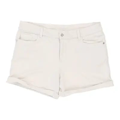 Vintage Champion Shorts - 32W UK 10 White Cotton