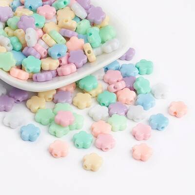 Opaque Acrylic Beads