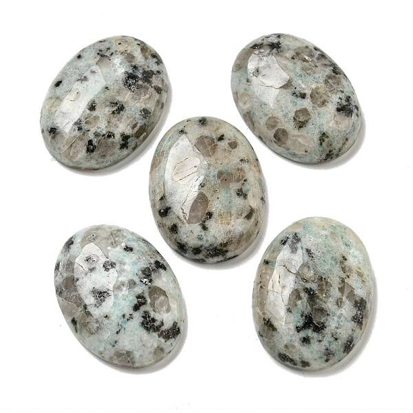 Natural Sesame Jasper Cabochons