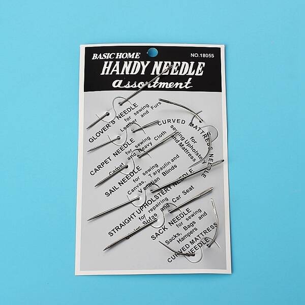 7Pcs Steel Heavy Duty Hand Sewing Needles Set