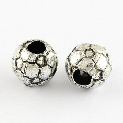 Round Antique Acrylic Beads