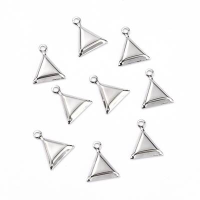 Non-Tarnish 304 Stainless Steel Pendant Cabochon Settings
