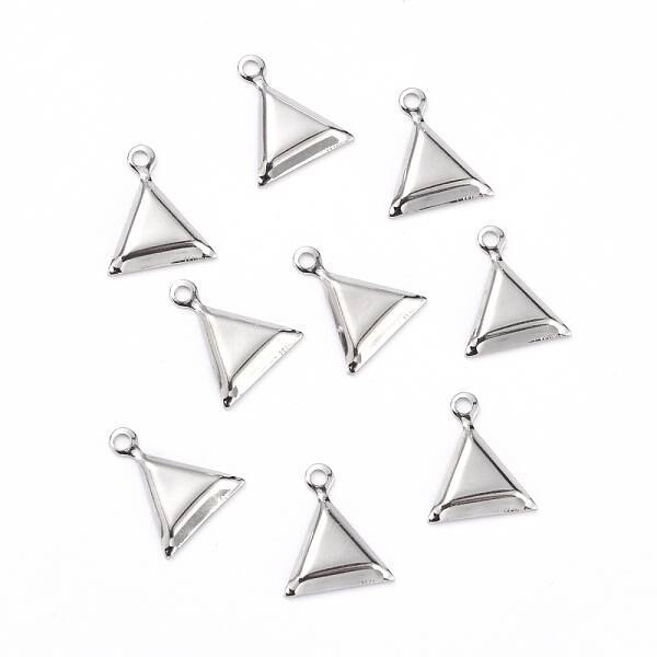 Non-Tarnish 304 Stainless Steel Pendant Cabochon Settings