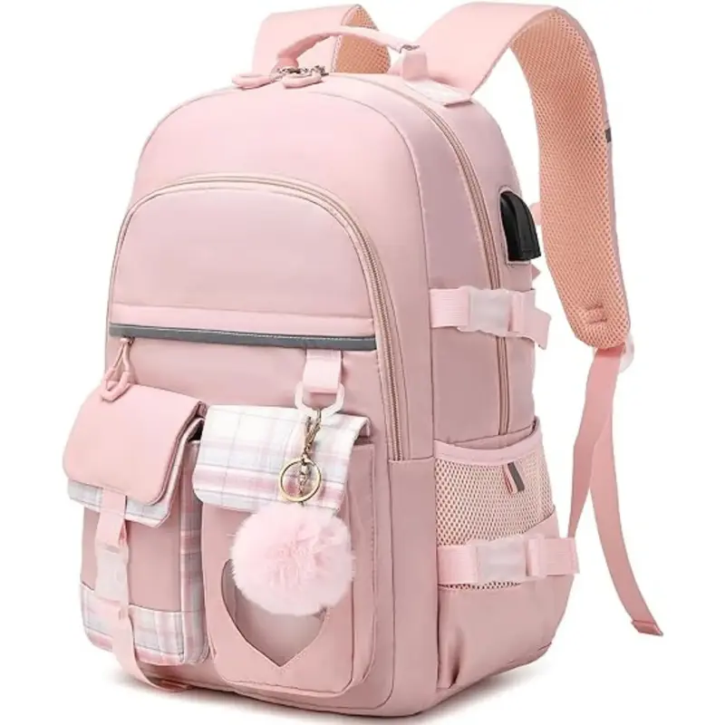 Makukke Laptop Backpack with USB Port - 2025 Back to School Ideal for College, Work, Nursing, Travel, Diaper Bag, and Carry-O...