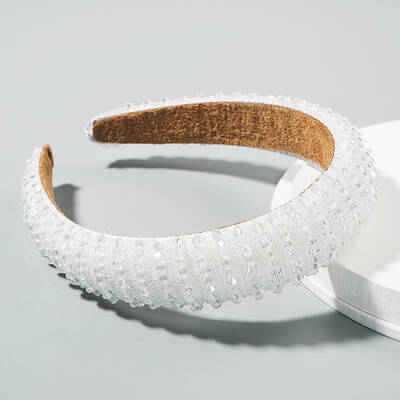 Bling Bling Glass Beaded Hairband