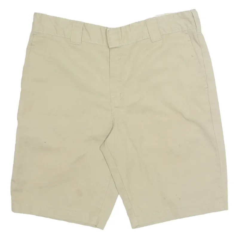 DICKIES Mens Workwear Shorts Beige L W36