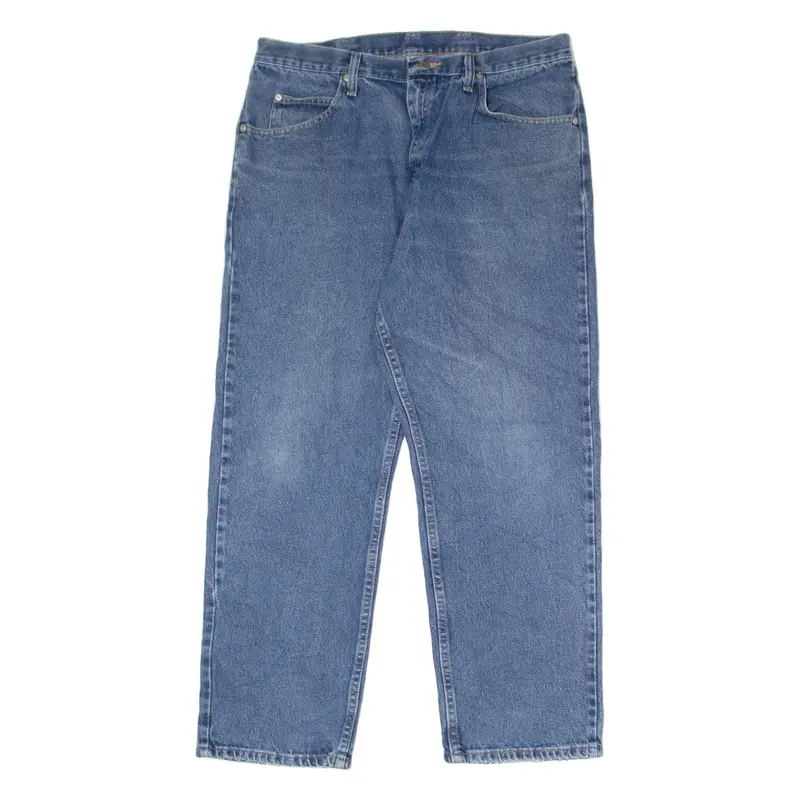 WRANGLER Mens Jeans Blue Regular Straight W36 L30