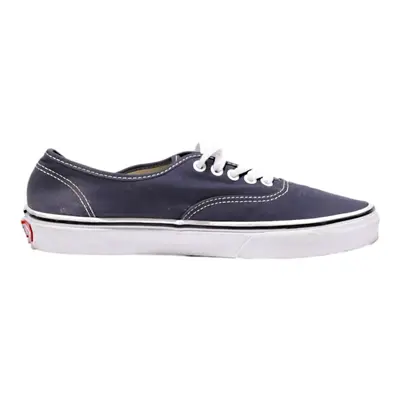 VANS Low Top Trainers Blue Canvas Womens UK 7