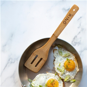 150 Customized Chun Bamboo Slotted Spatula Turner - Eco Friendly & ...