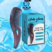 Detox Your Scalp with Scalp Sweep the #1 Scalp Sweeping Comb - Efficiently Captures Dandruff and Impurities