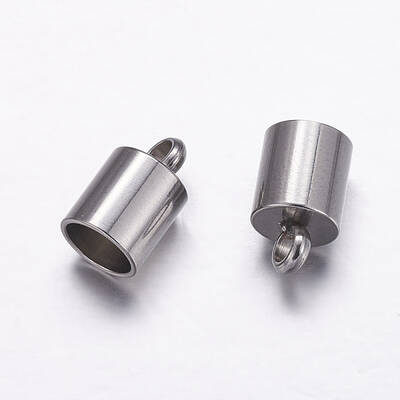 Tarnish Resistant 304 Stainless Steel Cord Ends