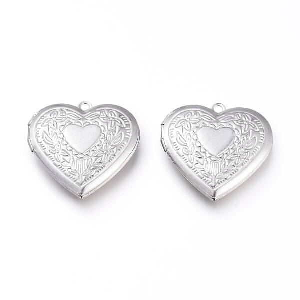 Non-Tarnish 304 Stainless Steel Locket Pendants