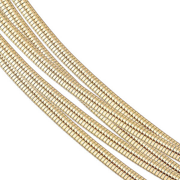 BENECREAT 1mm French Bullion Wire Gold Spiral Copper Wire with Storage Box for Embroidery Beading and Clothes Decoration