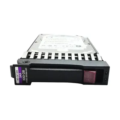 507284R-001 HP 300GB 10000RPM SAS 6Gb/s SFF Hot-Pluggable Dual Port 2.5-inch Hard Drive for Gen1 to Gen7 ProLiant Servers