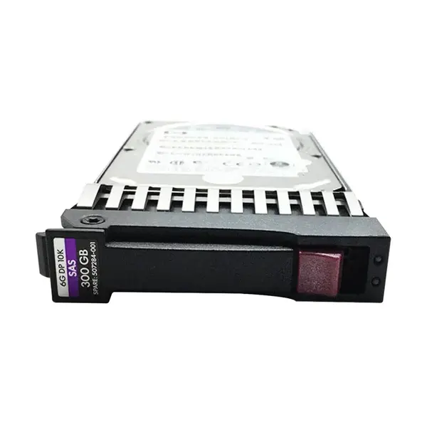 507284R-001 HP 300GB 10000RPM SAS 6Gb/s SFF Hot-Pluggable Dual Port 2.5-inch Hard Drive for Gen1 to Gen7 ProLiant Servers