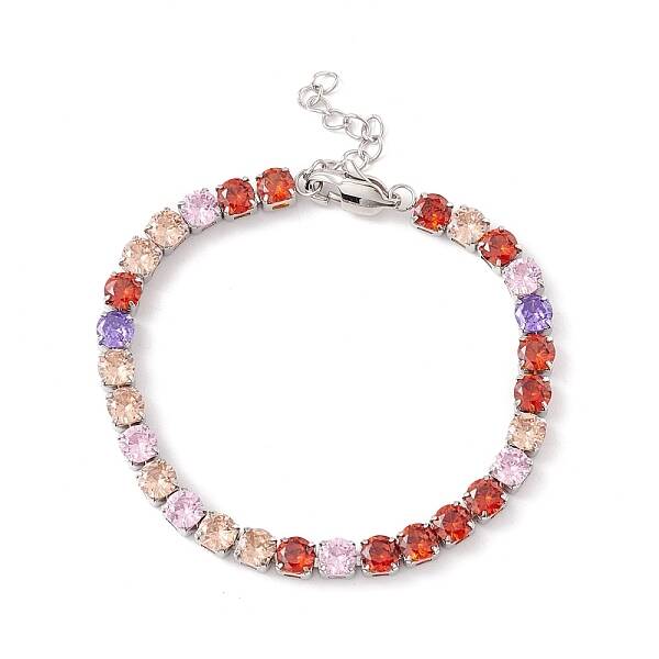 Classic Cubic Zirconia Tennis Bracelet