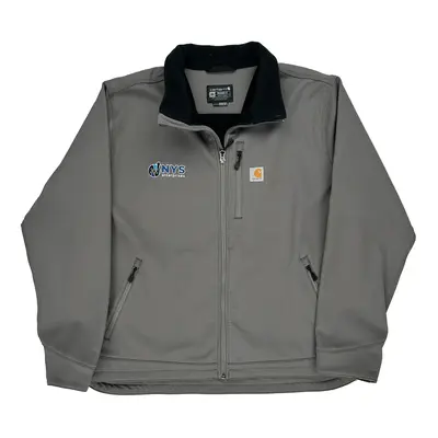 Nys Enterprises Carhartt Jacket - 2XL Grey Nylon Blend | Size: xx-large
