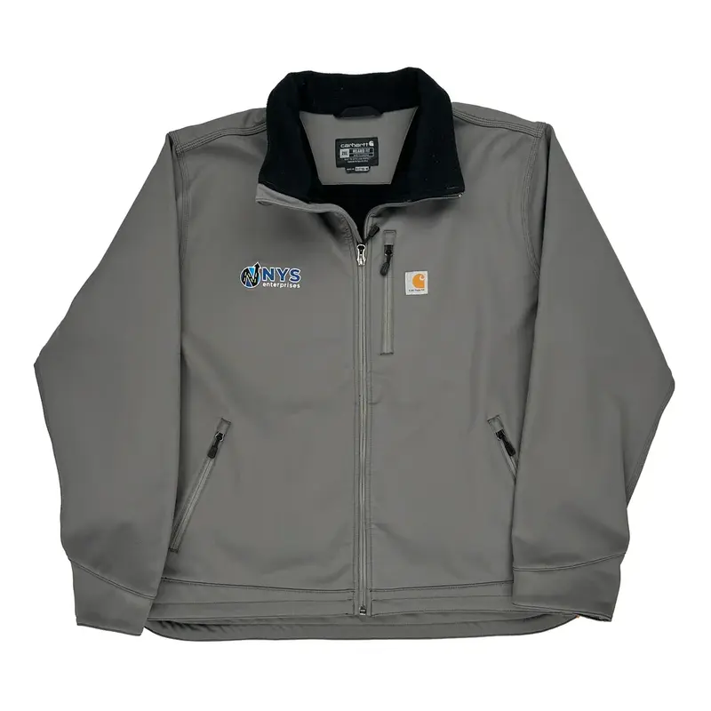 Nys Enterprises Carhartt Jacket - 2XL Grey Nylon Blend | Size: xx-large
