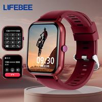 LIFEBEE 1.83 Inch Fashion Touch Screen Smart Watch, Digital Fitness Tracker with 100+ Sports Modes, DIY Watch Dials Pedometer...