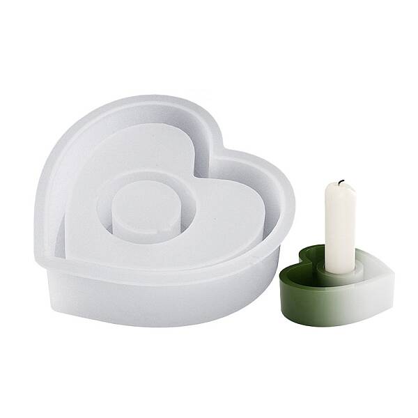 DIY Silicone Candle Holder Molds
