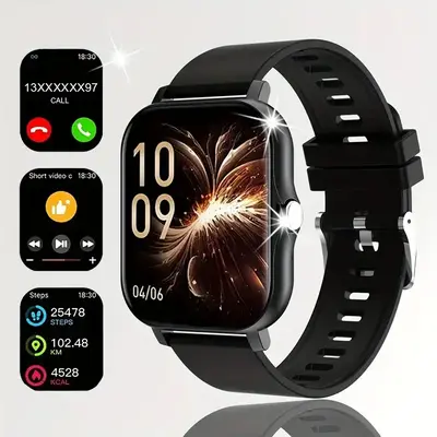 Smart watch, wireless calling/dialing, multi sport mode, call reminder and rejection, SMS reminder, message reminder, various...