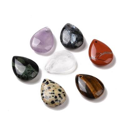 Natural Mixed Stone Pendants