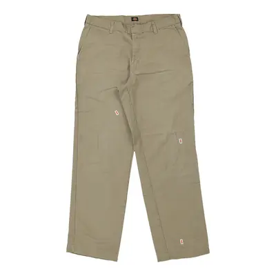 Dickies Trousers - 34W 30L Beige Cotton