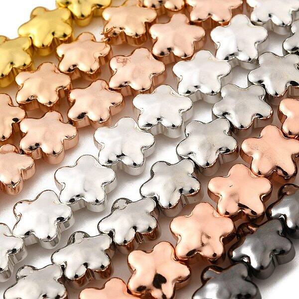 Electroplate Glass Beads Strands