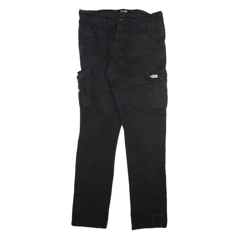 THE NORTH FACE Cargo Mens Trousers Black Slim Straight W30 L32
