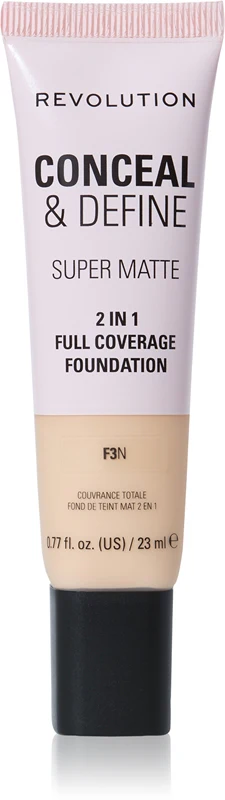 Makeup Revolution Conceal & Define Mattifying Foundation Color F3N 23 ml