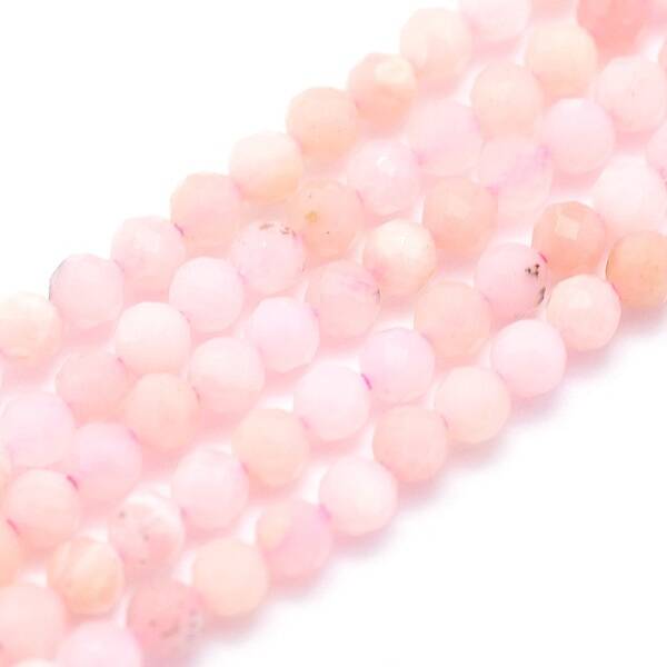 Natural Pink Opal Beads Strands