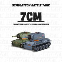 BRRRRT 1/64 RC Tank,Remote Control Military Army Tank Model with Infrared Battle System & Rotating Turret,2.4Ghz RC Vehicle T...