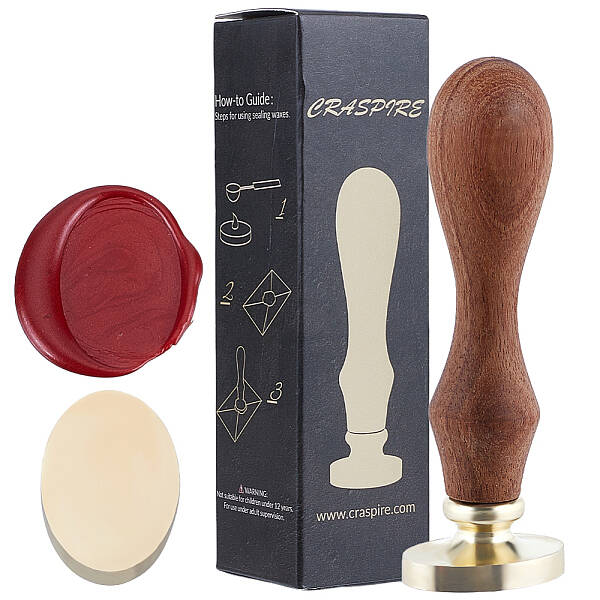 1Pc Blank Wax Seal Brass Stamp Head