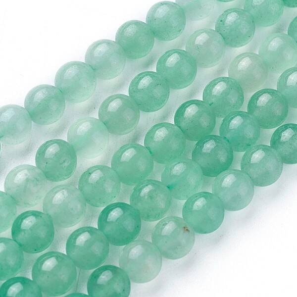 Natural Green Aventurine Beads Strands