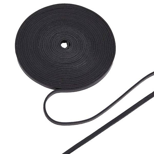 Flat Cowhide Leather Cord