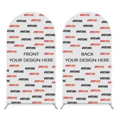 Custom Your Photo Design Arch Backdrop for Party - Aperturee