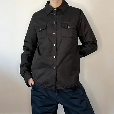 X-Cape Jacket - Small Black Polyester Blend