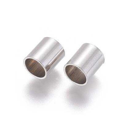 Tarnish Resistant 304 Stainless Steel Tube Beads
