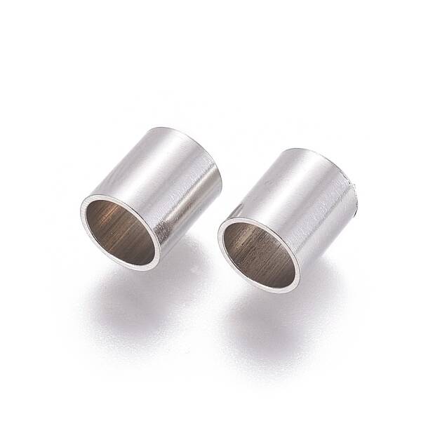Tarnish Resistant 304 Stainless Steel Tube Beads