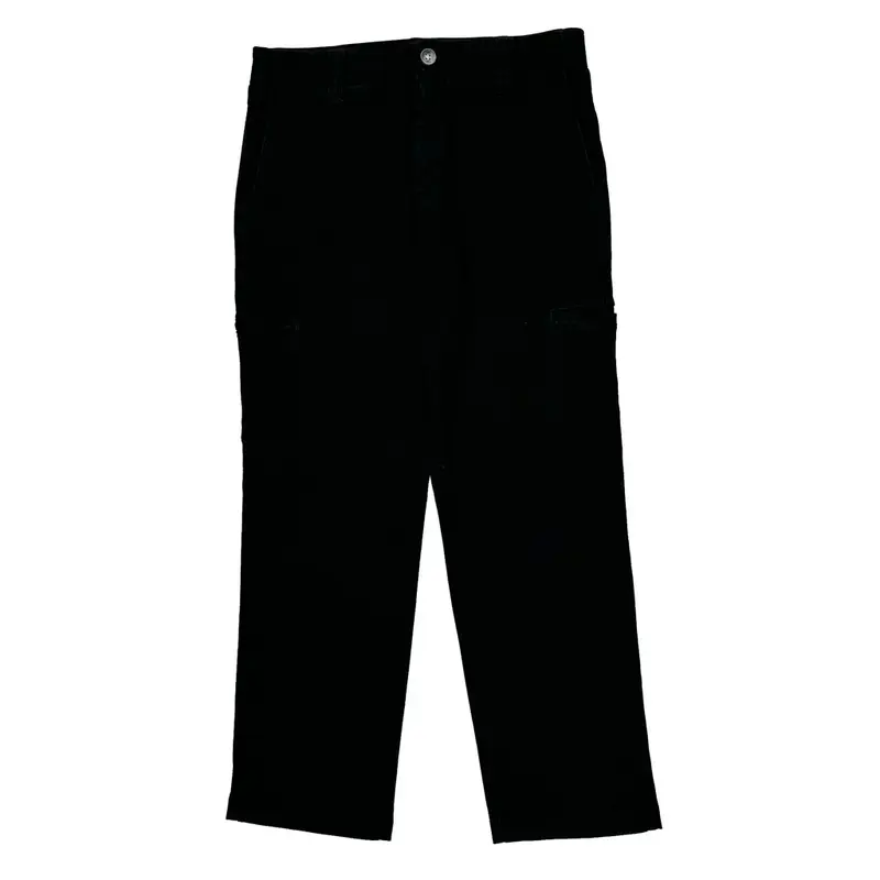 Lee Cargo Trousers - 32W 29L Black Cotton