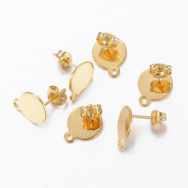 304 Stainless Steel Stud Earring Findings