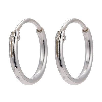 925 Sterling Silver Hoop Earring Findings